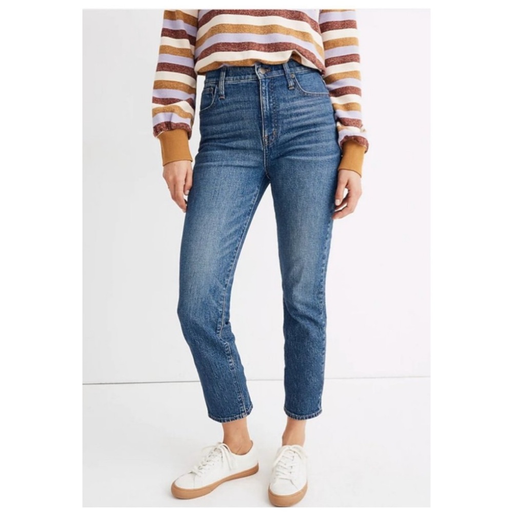 Madewell Women's Straight Leg Jeans - Blue